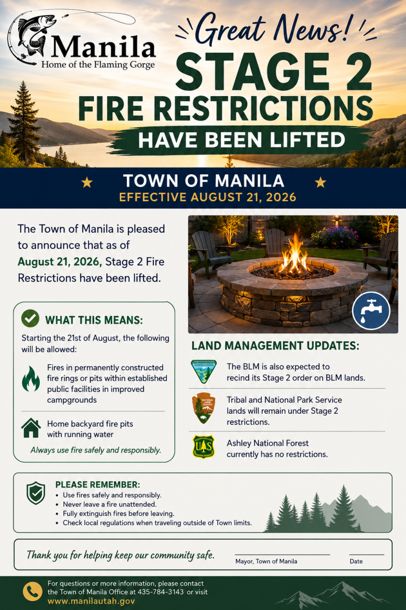 Current 2026 Fire Restrictions
